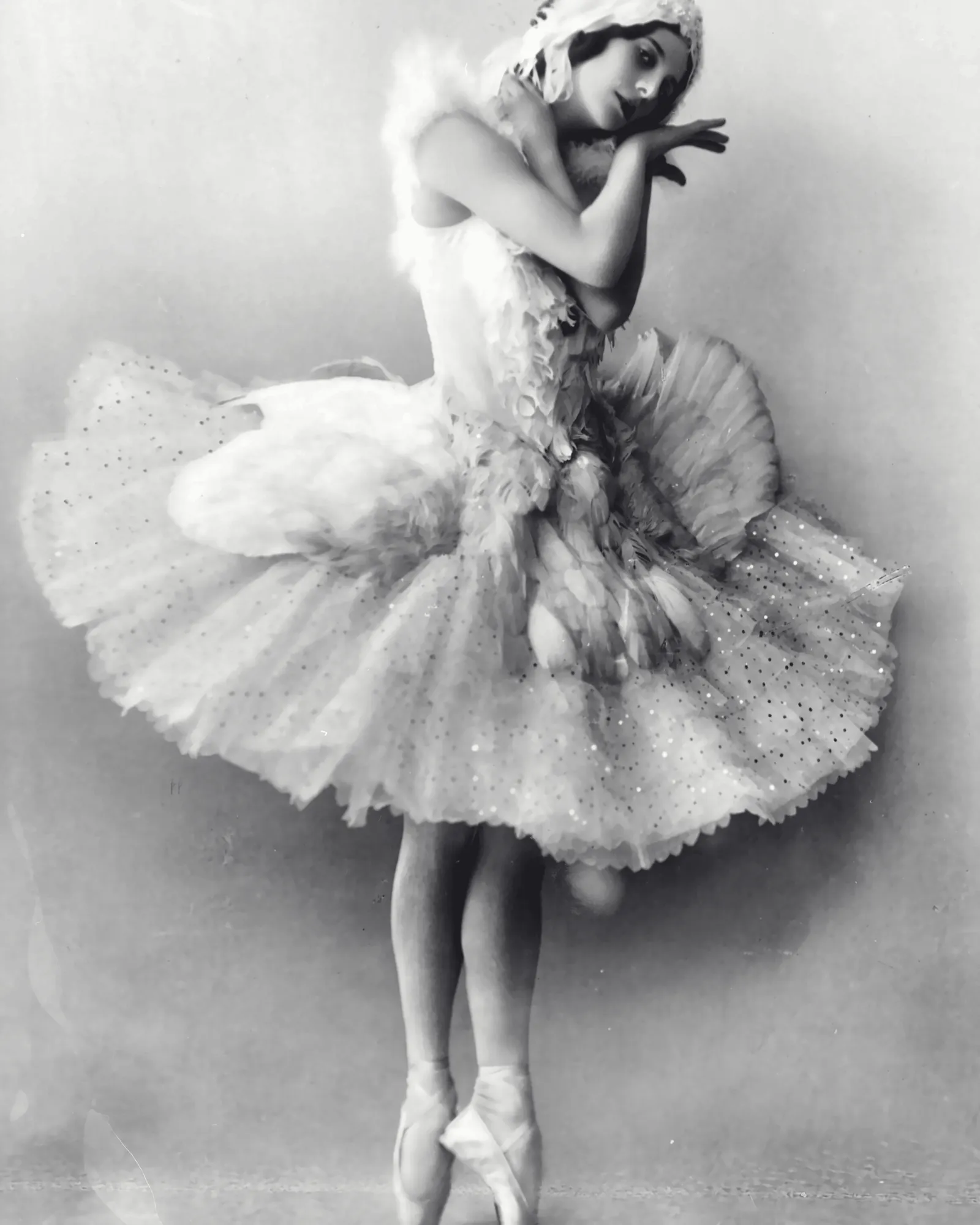 Anna Pavlova as The Dying Swan, 1908